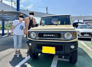 お待たせしました！ジムニー納車！